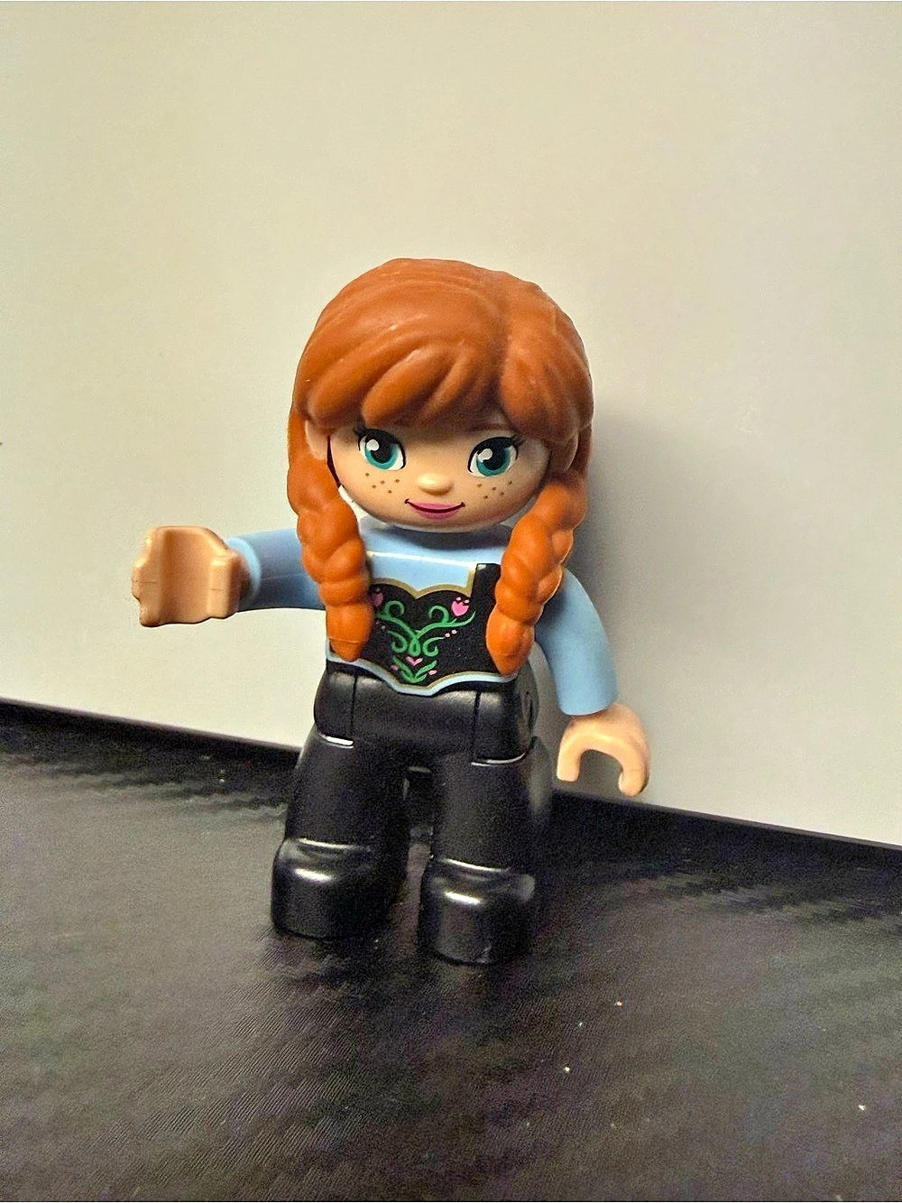 LEGO DUPLO Disney Frozen Anna Figure Orange & Black